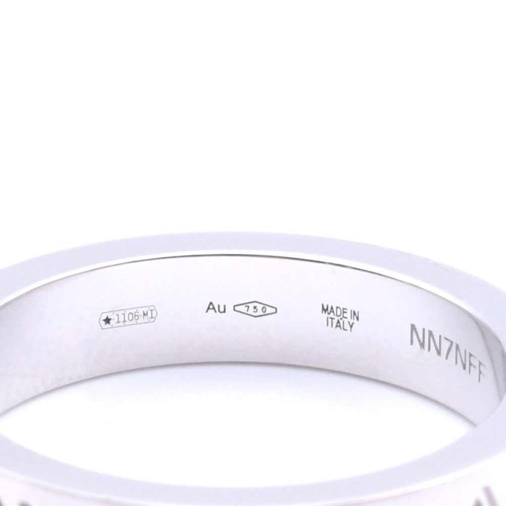 BULGARI B.zero1 Essential Band-Ring mit Dia in18 Kt. WG, NEU!!! UVP 2600€ - 35%