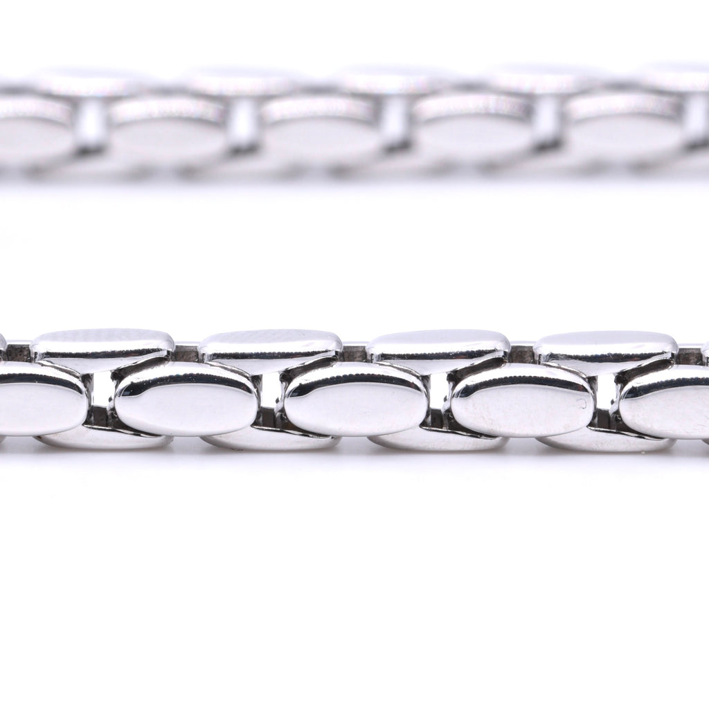 Fope Flex`it Collier mit Diamanten in 750er / 18 Kt. WG Länge: 47,00 cm