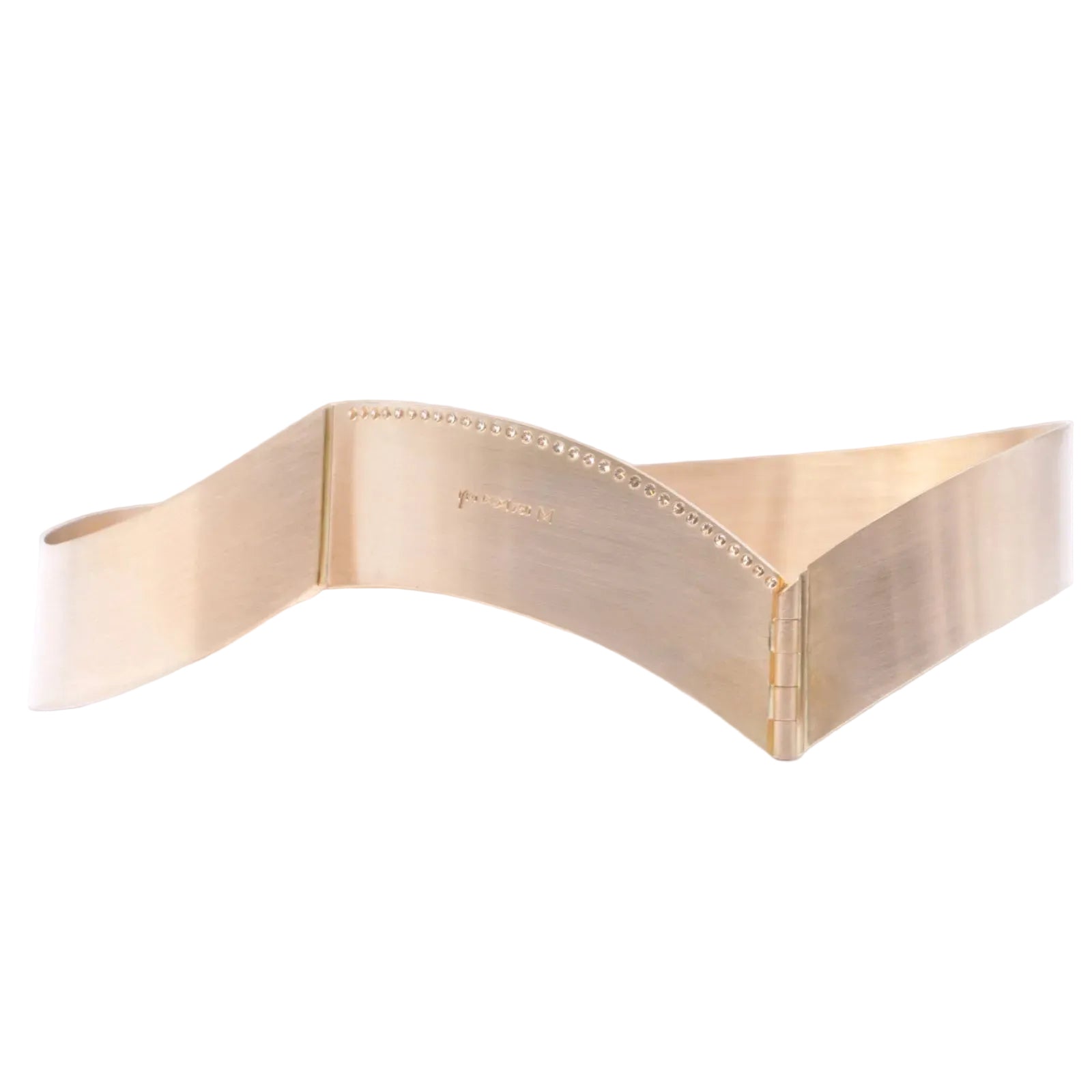 Isabelle Fa Klapp Armreif mit Diamanten in 750er / 18 Kt. GG - Größe: M