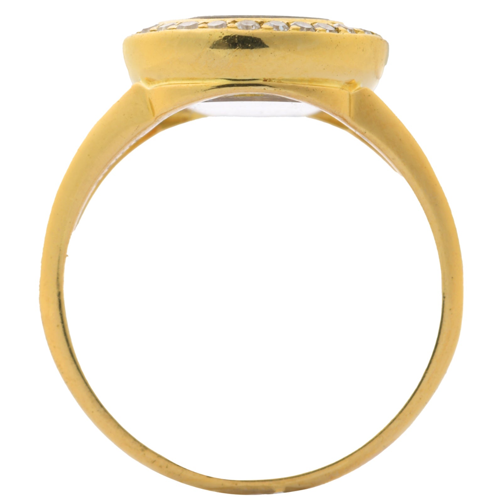Chopard Happy Diamonds Vintage Ring mit Edelsteinen in 750er / 18 Kt GGGr. 53