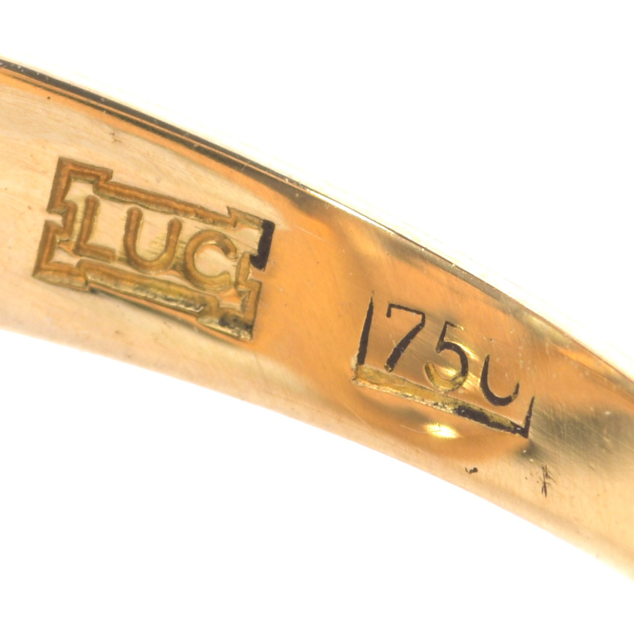 Chopard Happy Diamonds Vintage Ring mit Edelsteinen in 750er / 18 Kt GGGr. 53