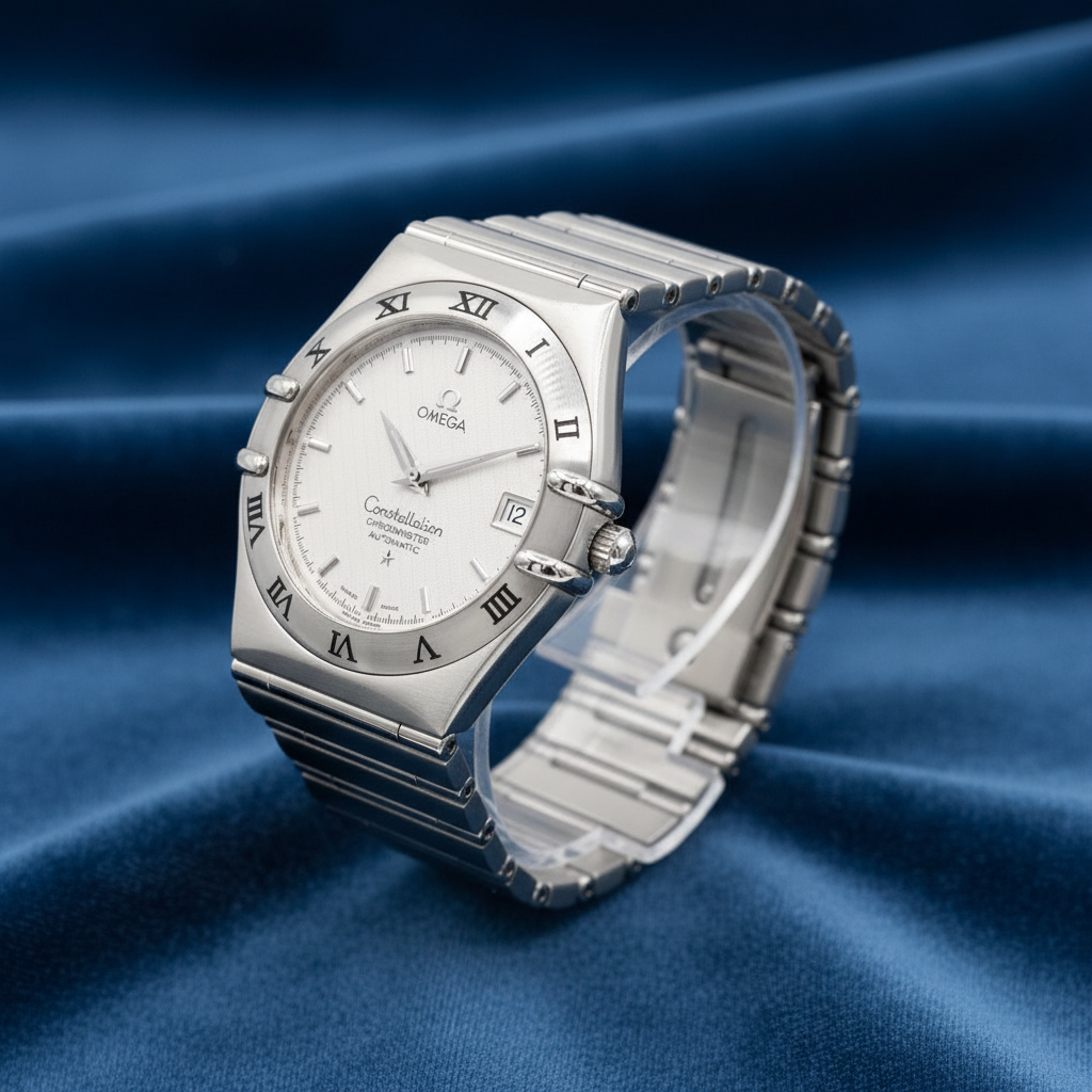 Omega Constellation Stahl Chronometer Automatik