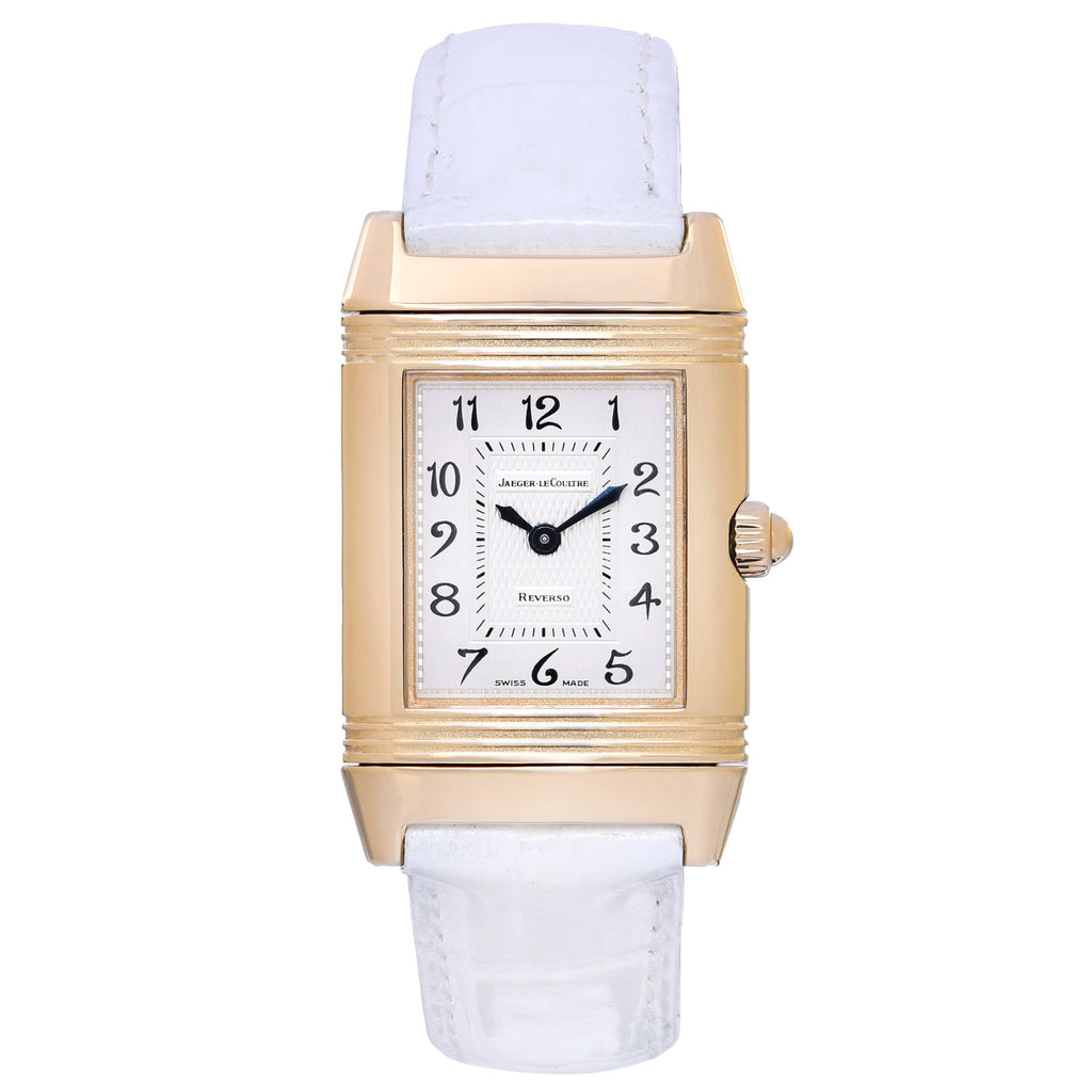 JAEGER-LE Coultre Reverso Duetto mit Diamanten in 18 Kt. GG Ref: 266144