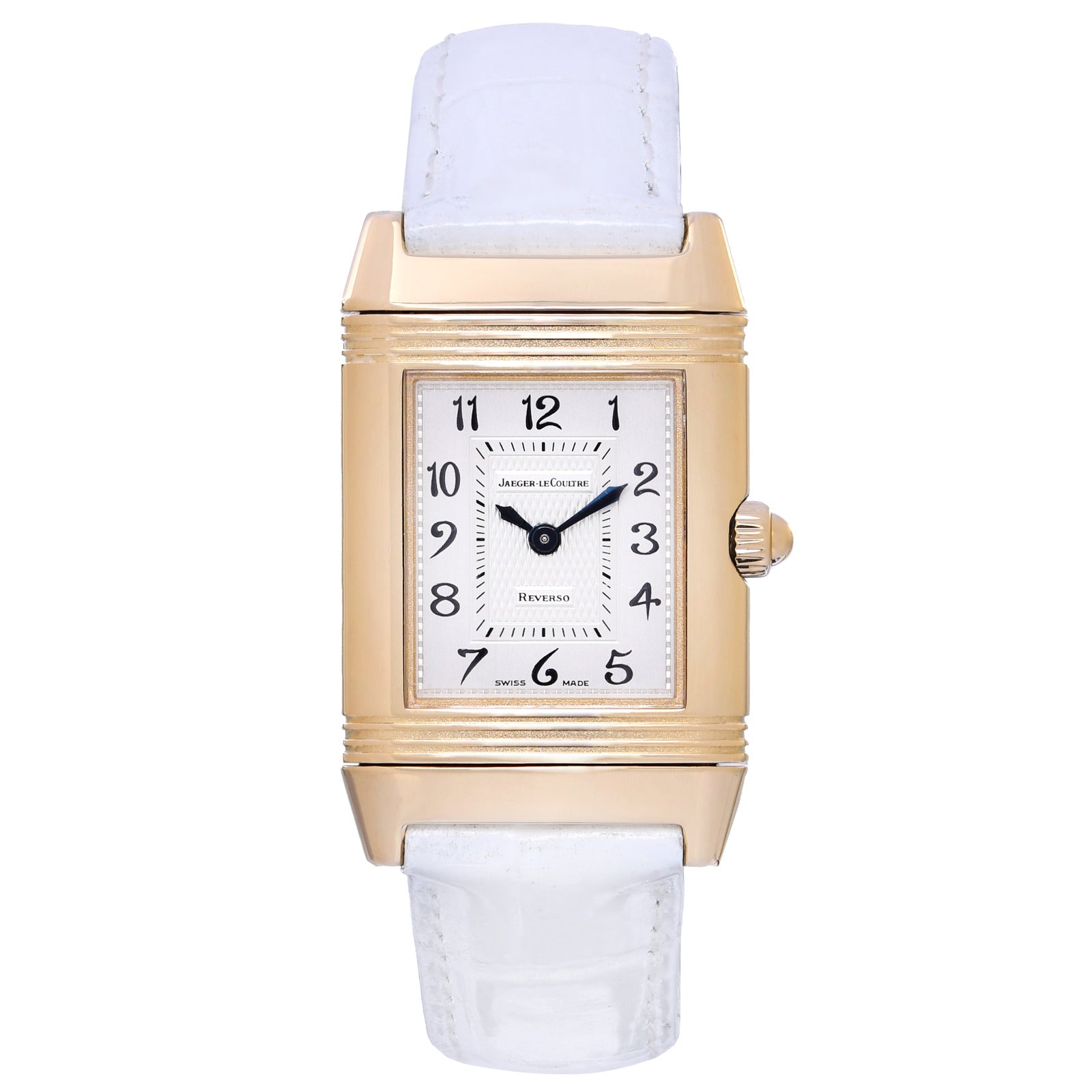 JAEGER-LE Coultre Reverso Duetto mit Diamanten in 18 Kt. GG Ref: 266144