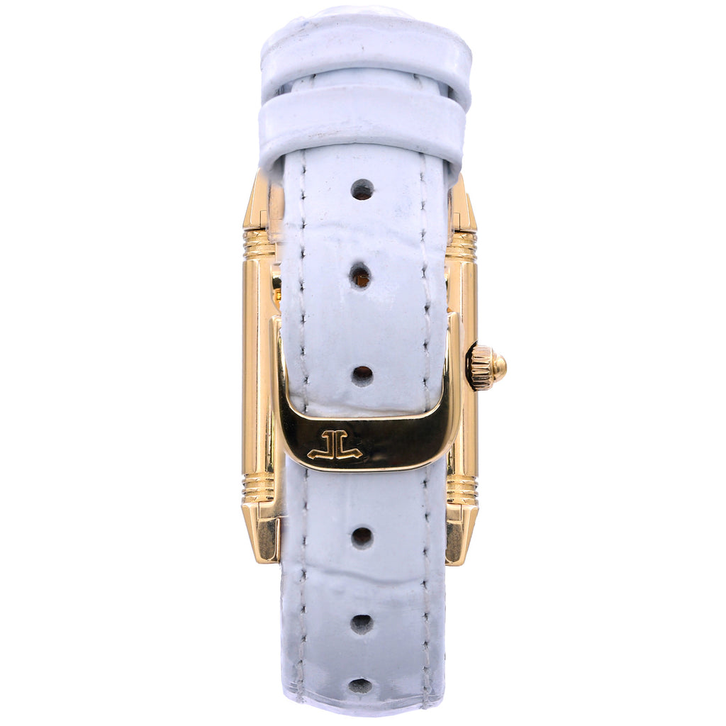 JAEGER-LE Coultre Reverso Duetto mit Diamanten in 18 Kt. GG Ref: 266144