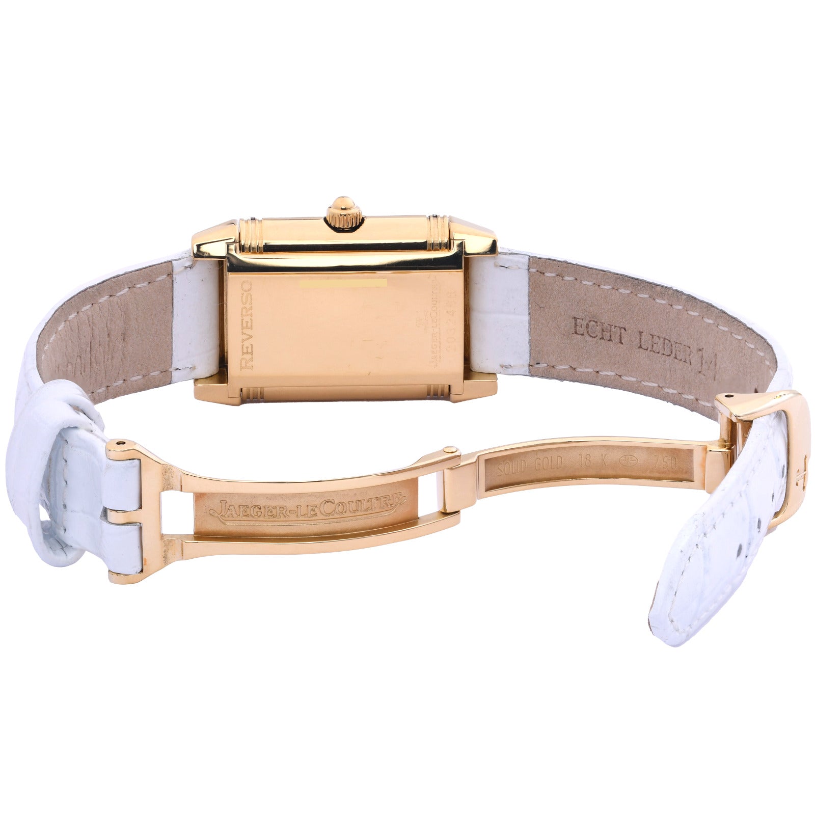 JAEGER-LE Coultre Reverso Duetto mit Diamanten in 18 Kt. GG Ref: 266144