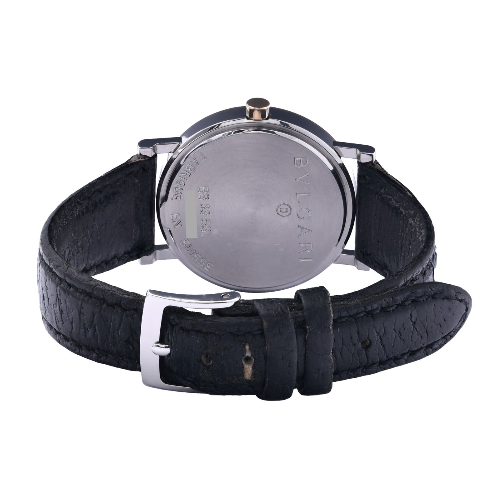 BVLGARI Bulgari Quartz Unisex Armbanduhr in 750er Gelbgold / Stahl Ref: BB33SGL