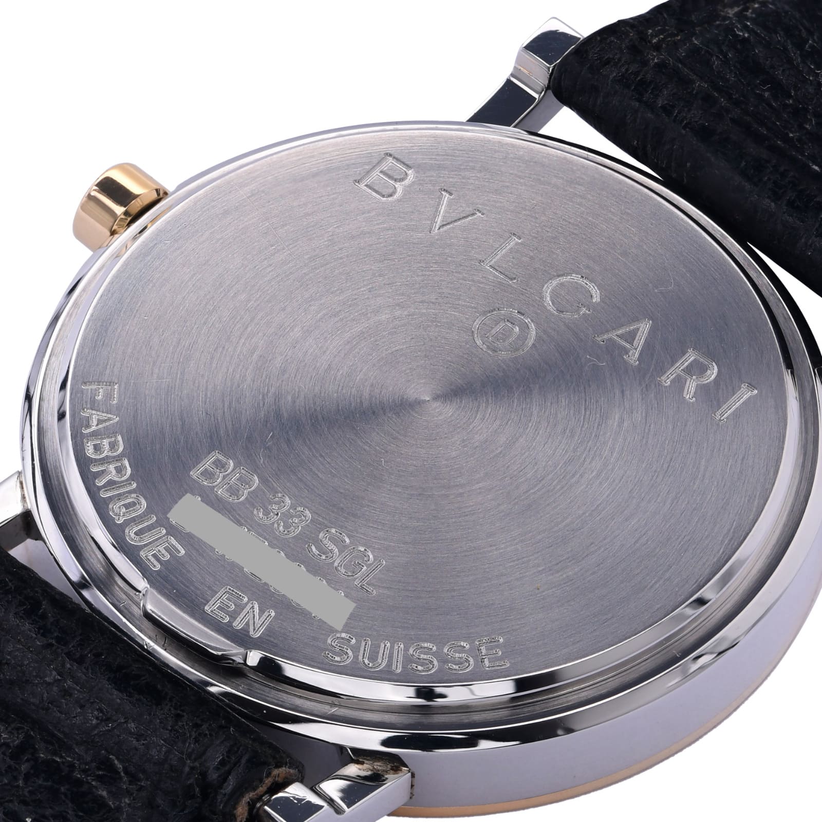 BVLGARI Bulgari Quartz Unisex Armbanduhr in 750er Gelbgold / Stahl Ref: BB33SGL